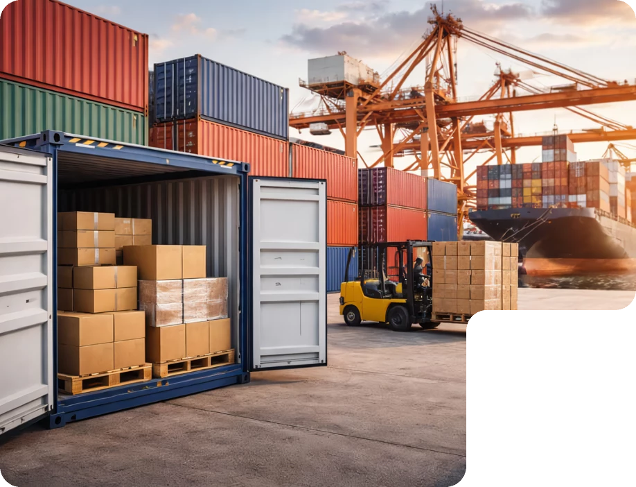 LCL (Less Container Load)